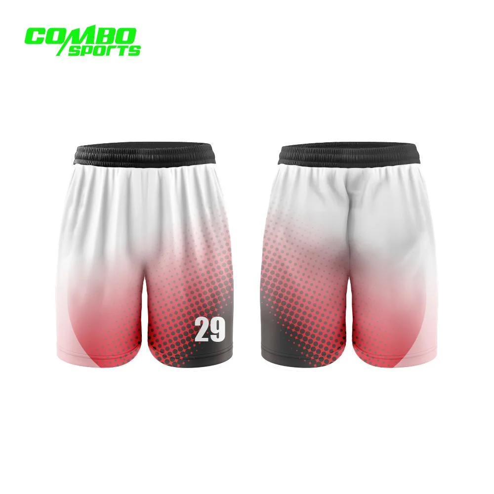 100%Poliéster impresión sublime mayorista Baloncesto pantalones cortos hombres personalizado' S Sport corto