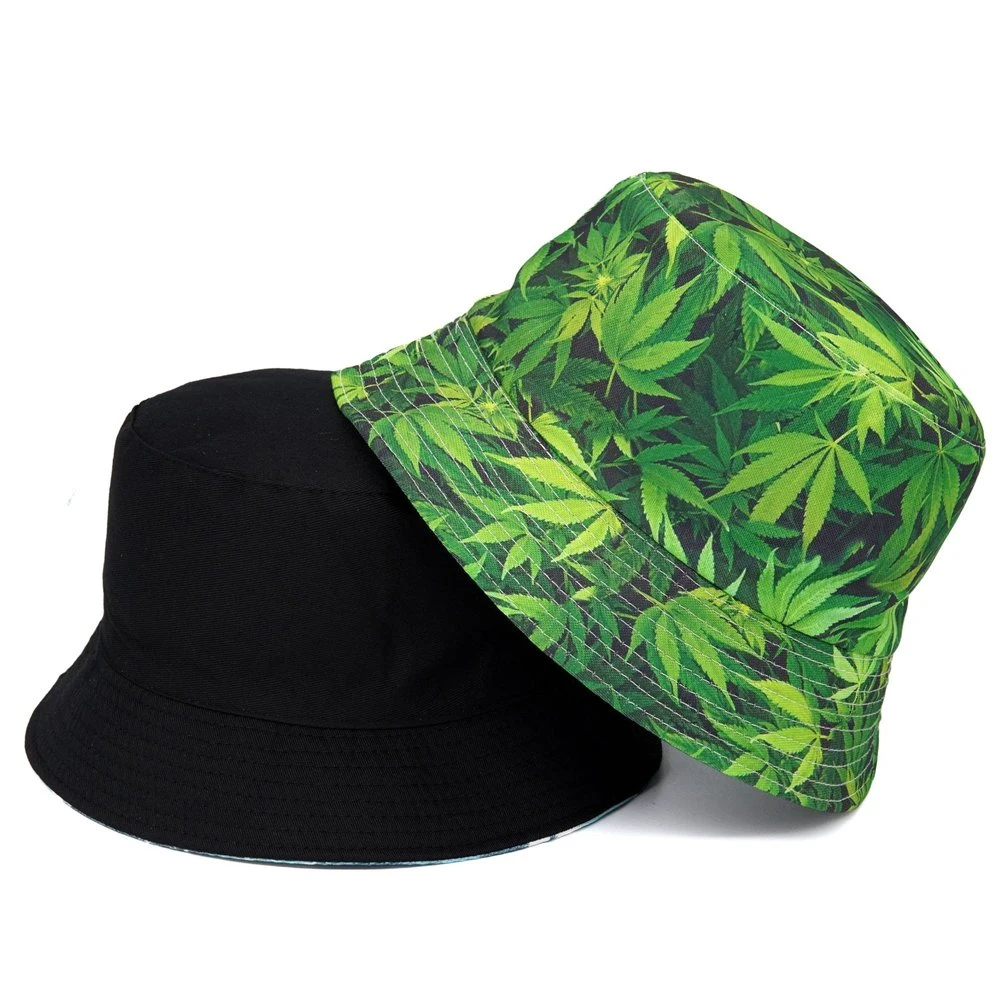 Custom Sublimation Printing Double-Sided Bucket Hat All Over Printing Bucket Hats