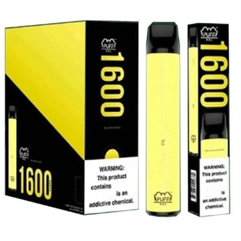 30 لونًا Pxxl Vape 1600puffs Power Battery معبأ مسبقًا 5.5مل الأظرف، خراطيش البخار