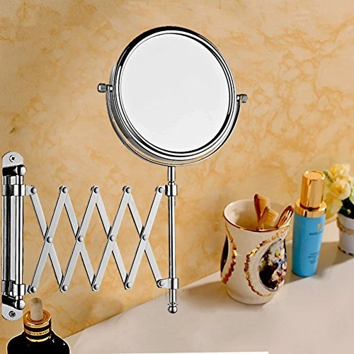 Magnified Women Decorative Mirrors Bathroom Cosmetic Mirrors Vanity Makeup Table Mirrors