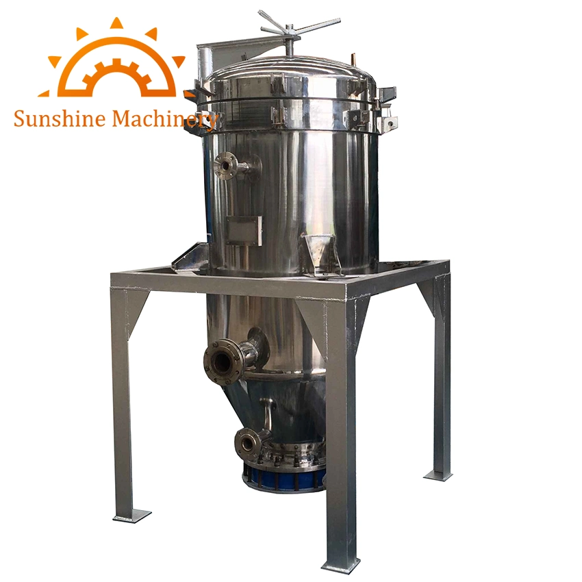 Vertical Leaf Food Grade Cooking Coconut Oil Filter Press Machine