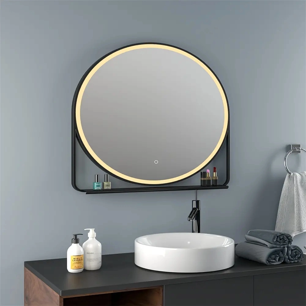 Hot Sale Hotel Design Wholesale/Supplier LED Bathroom Manufacturer Makeup Vanity Dressing Mirror Bath LED Smart Mirror