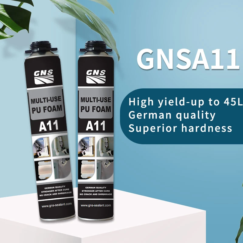 Gns High quality/High cost performance  750ml Spray Polyurethane Foam Directly Used Building Material