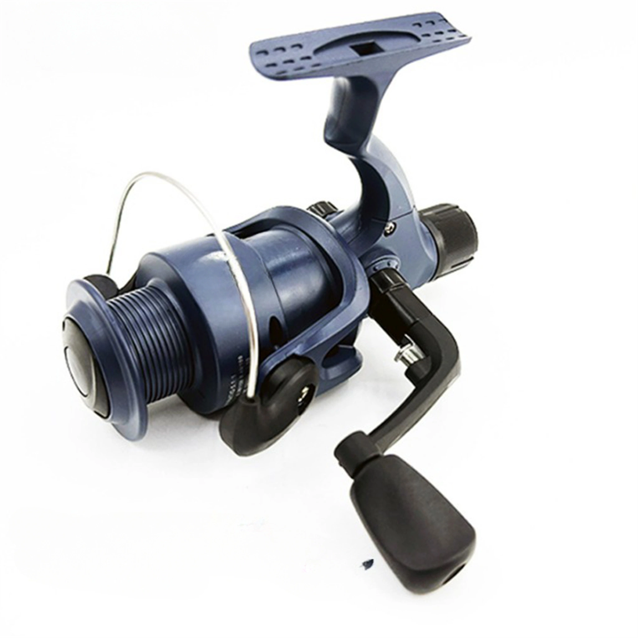 Adjustable Metal Spinning Spare Plastic Spool Sea Pole Metal Freshwater Fishing Reel