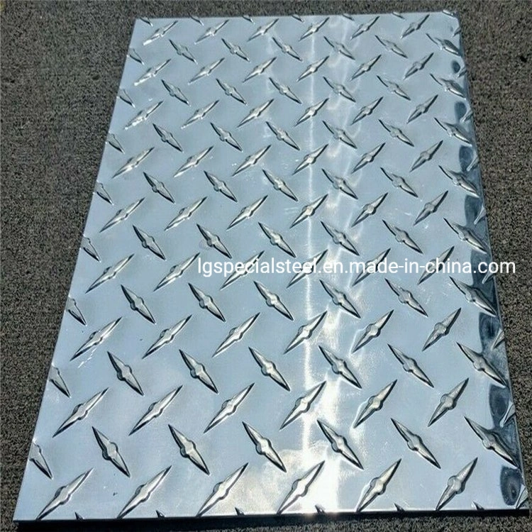 Liange 3003 6063 6061 7003 7075 8010 Aluminium Alloy Tread Plate