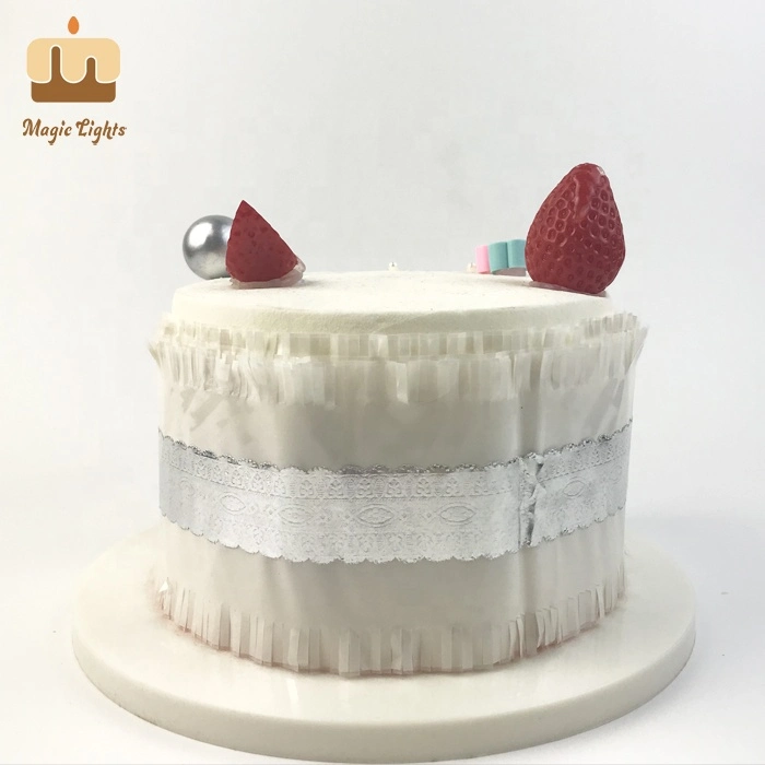 Wholesale/Supplier Gold Holly Red Merry Christmas Cake Frill Band