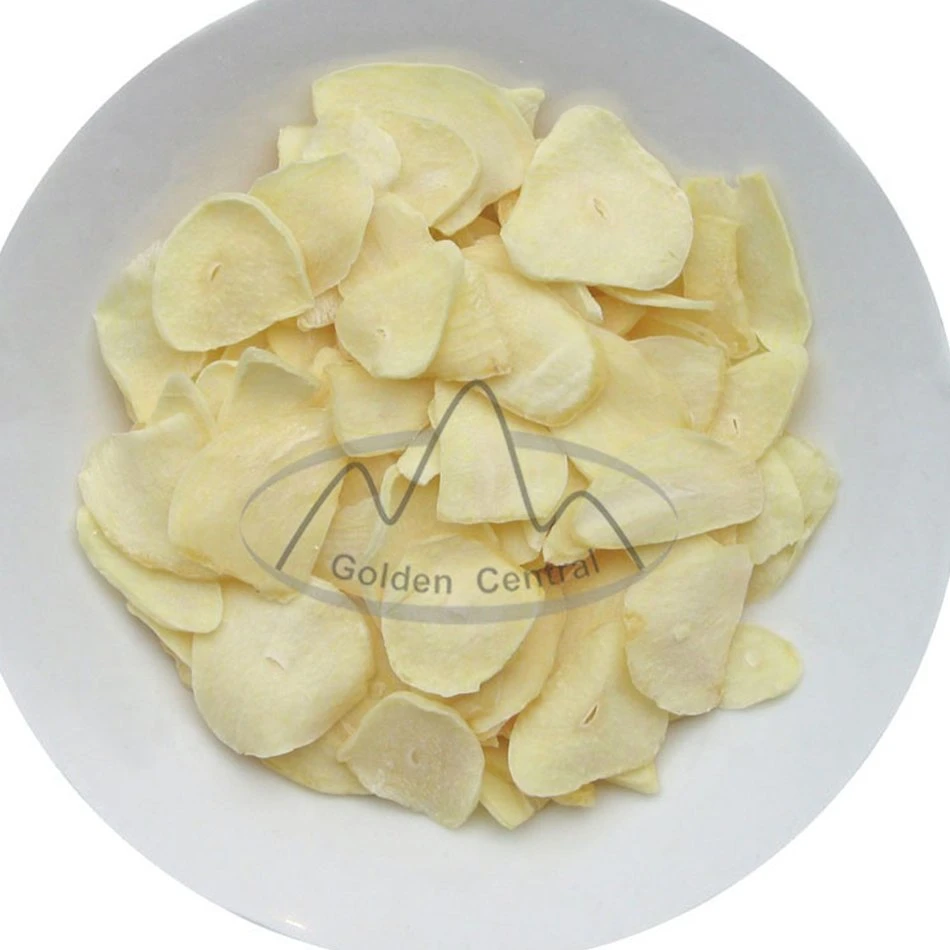 Dry Dehydrated Garlic Slices Garlic Flakes New Harvested From China