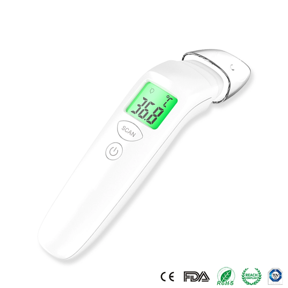 La temperatura ambiente de mano de la pistola de infrarrojos de clínica de la fiebre la fiebre no contacto frente High-Accuracy Termómetro Digital por Infrarrojos médicos