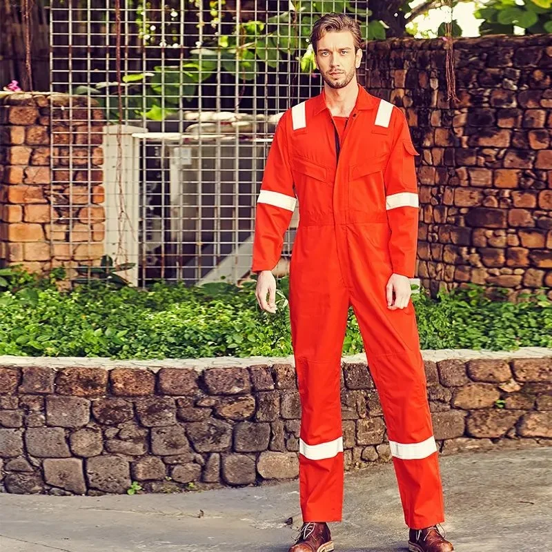 Factory Supply Nfpa 2112 En 11612 Flame Resistant Frc Fr Industrial Fire Retardant Coverall