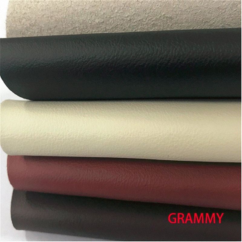 Printed Stock Lot Synthetic Artificial Fabric Cloth PU PVC Leather