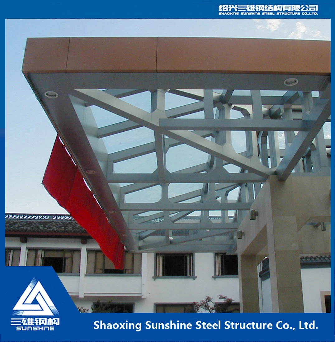 Pre-Made Frame Steel Structure Building Metal Roof