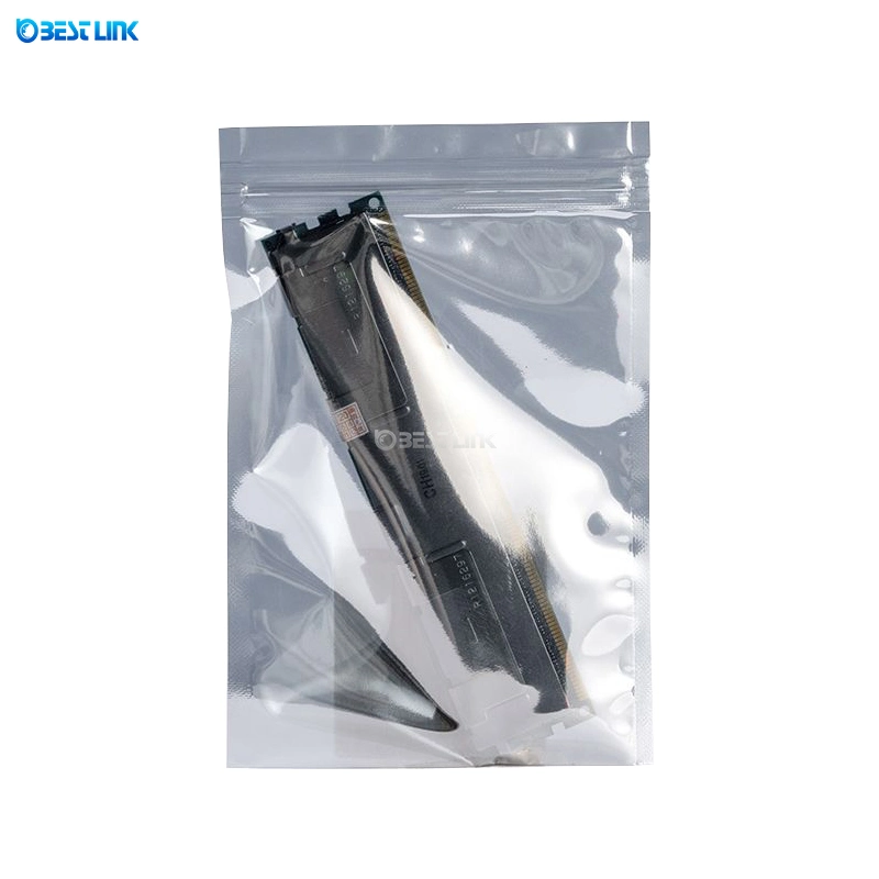 Anti-Static Zip-Lock Bags Smell Proof Cleanroom Plastic ESD Shielding Bags Static Barrier Packaging Materials