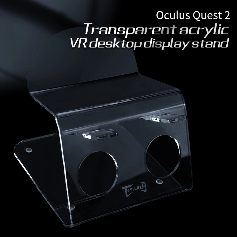 Q01A l'acrylique verres Vr casque Titulaire de bureau Présentoir en rack pour l'Oculus Quest 2 accessoires