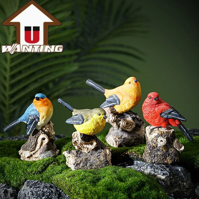 Outdoor Garden Decoration Artificial Bird Resin Craft Waterproof Yard Ornament Art Figurine