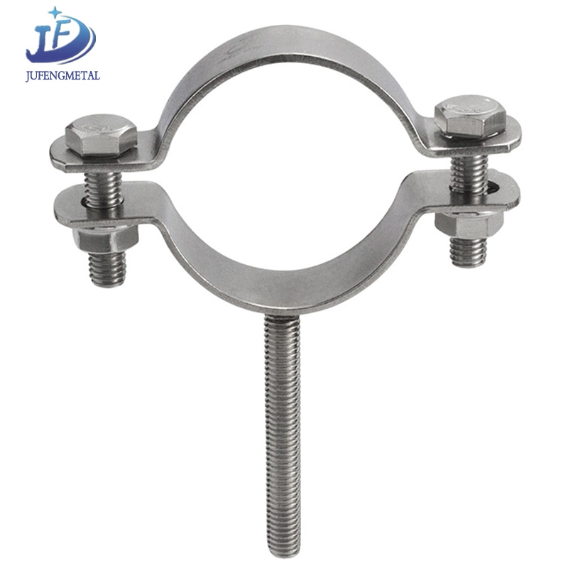 Pipe Clamp Holder Tube Support Sanitary Stainless Steel Hex Hexagon Pipe Hanger