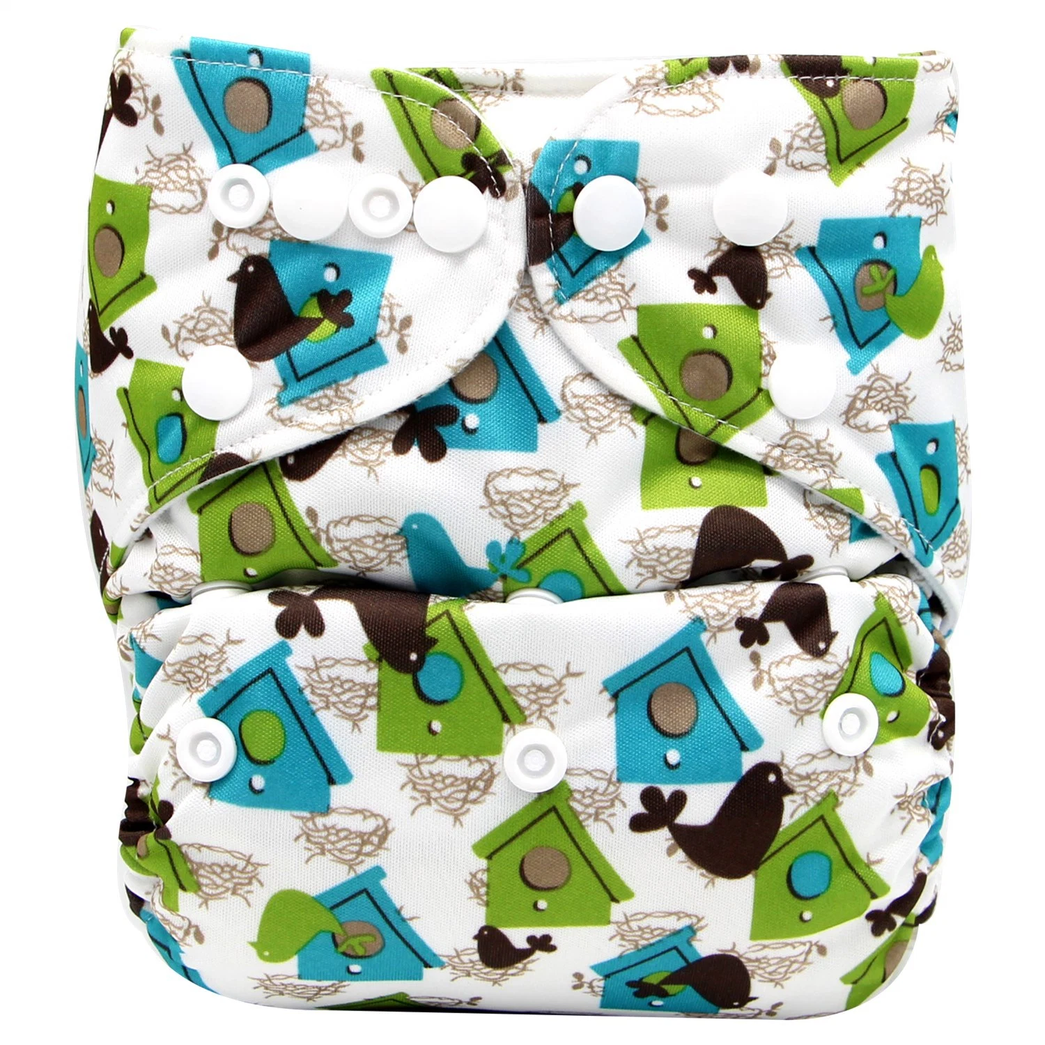 Lucky Birds Baby's Shorts Changeable Diapers