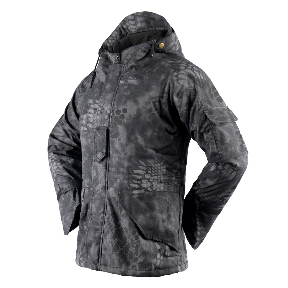 Black Python Outdoor Military Style Warm Jacket G8 Jacket