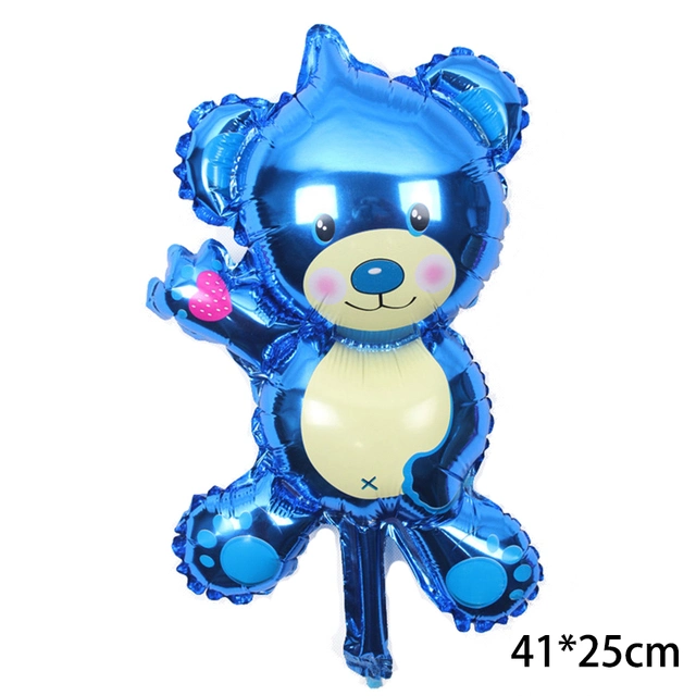 Mini animaux en forme de ballon Lion Cow Tiger Bee Bear Cartoon Ballons de papier d'aluminium pour insectes jouets enfants anniversaire de mariage Décoration