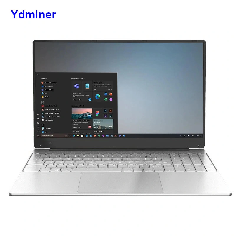 Tragbare Laptops Kunststoff und Stahl PC Notebook-Computer 15,6 Zoll Mit Window 10 yd-Lp16