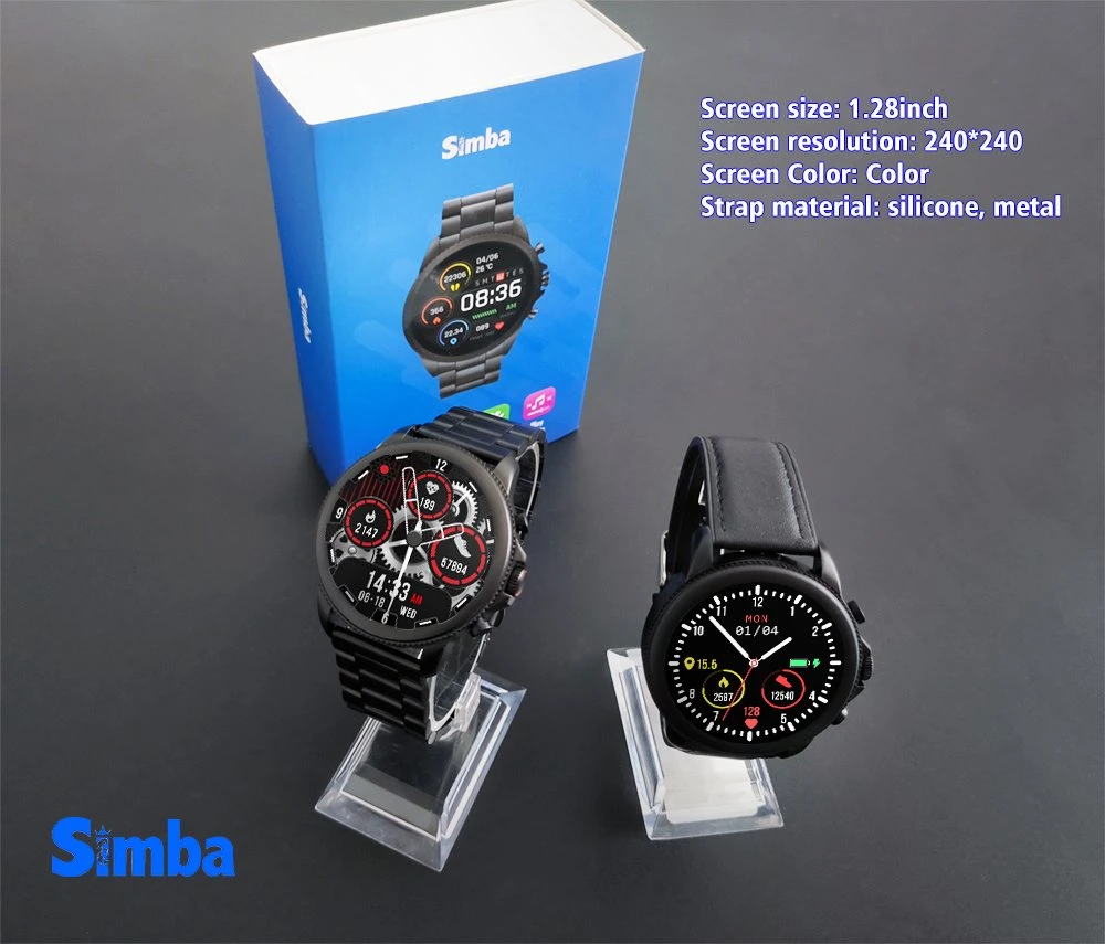 Relógio de relógio smartwatch Sport Telefone Relógio digital Relógio de pulso relógio com relógio de pulso Bluetooth pulseira Assista Ver relógio de moda do telemóvel