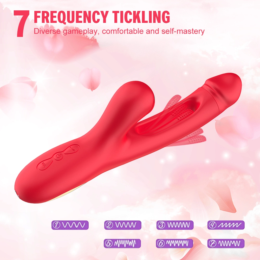 New Stimulate Clitoral G Spot Sucking Telescopic Thrusting Big Rabbit Vibrator