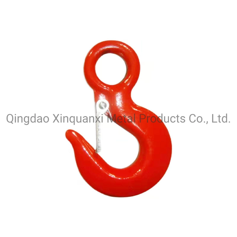 High quality/High cost performance  Zinc Plated Galvanized S-320 Eye Hook Carbon Steel Drop Forged Locking Lifting