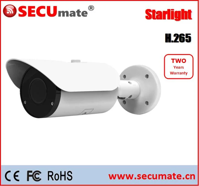 Cámara de captura de cara IP CCTV Smart Ai Secugate 4MP 5MP ODM Supplier Support Human Vehicle Detection y Face Recognition