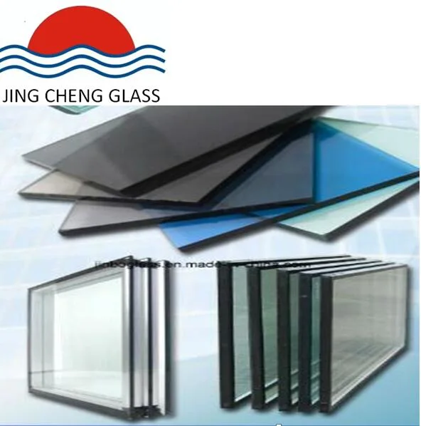 Single Double Triple Silver Low-E Insulated Glass Double Glazing Insulating Glazed Units Hollow Igu Vacuum Glass for Window Glass Building Curtain Wall