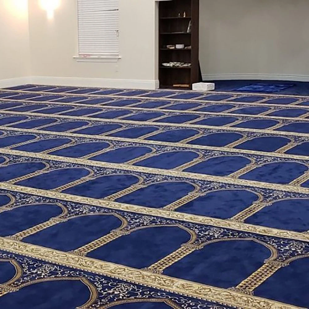 Suave y caliente lana máquina de polipropileno Tufted Mosque Oración Alfombras