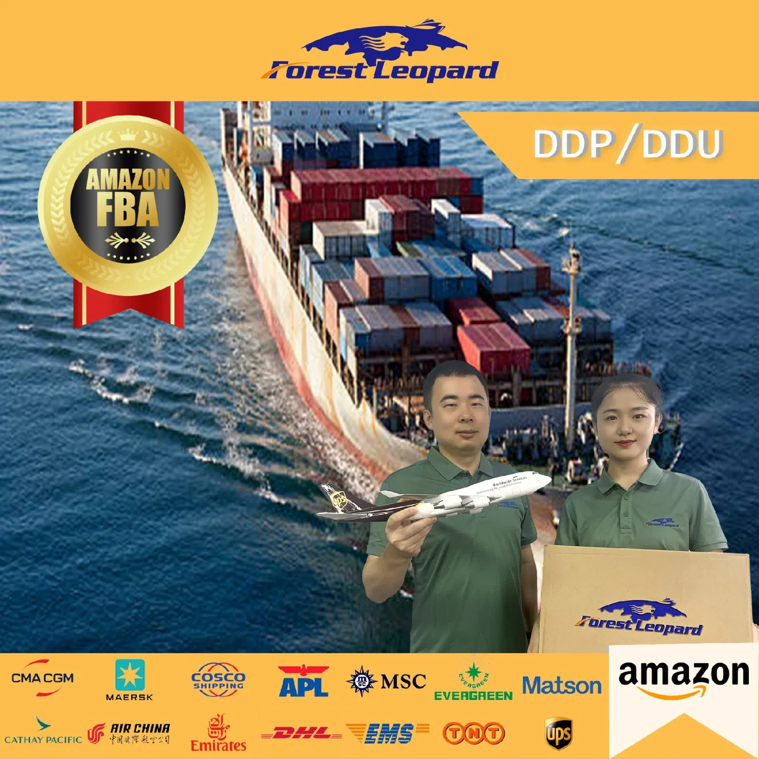 DDU DDP Door to Door Sea Freight China to Australia