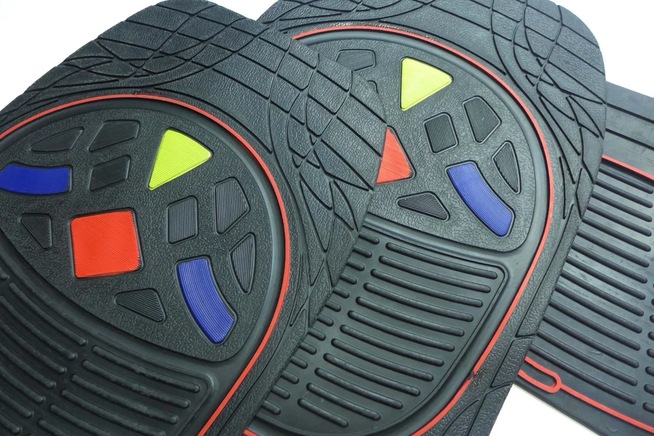 Quality Universal Size Non Slip Rubber Car Mats 4PCS Set