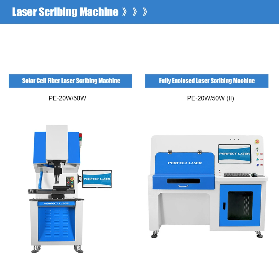 20W 30W 50W 100W Solar Cell Laser Cutting Machine for Silicon Wafer/ Polysilicon