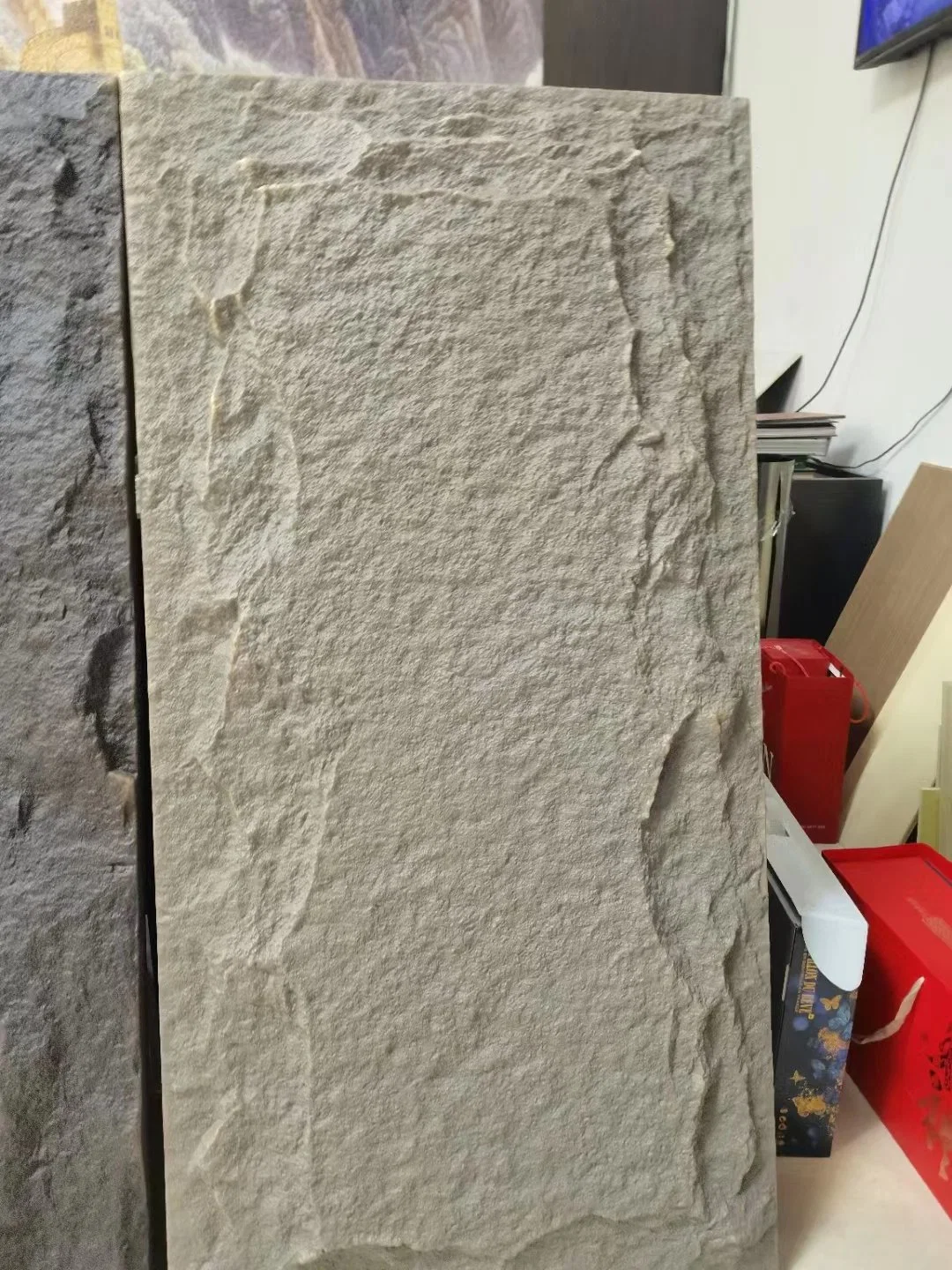 China Factroy 1200X600mm 1.7cm/5cm PU Artificial Culture Stone Wall Panels