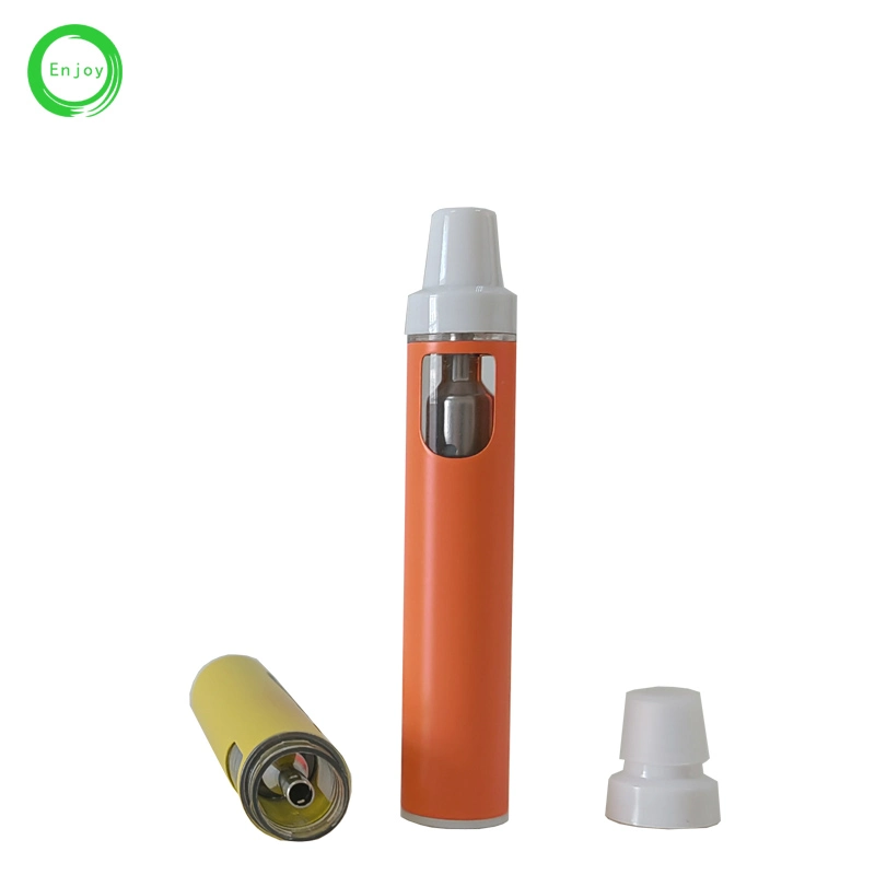 1 pluma vaporizadora de acero inoxidable 1,0ml Gram Prueba de metales pesados Lápiz de resina vivo desechable de aceite pasado