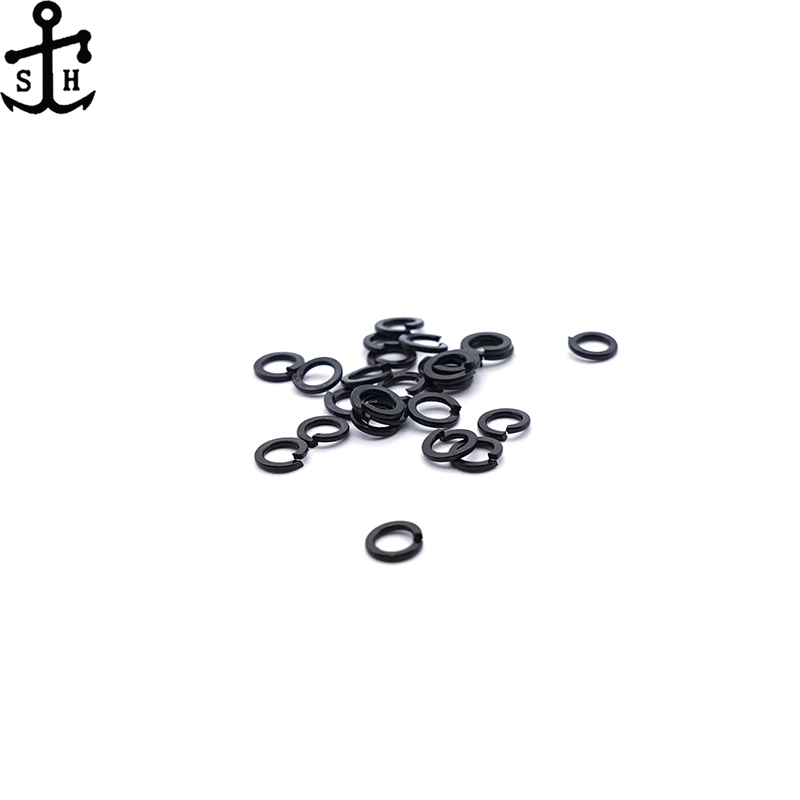 OEM Carbon Steel Car Parts Black Spring Lock Washers Made in China