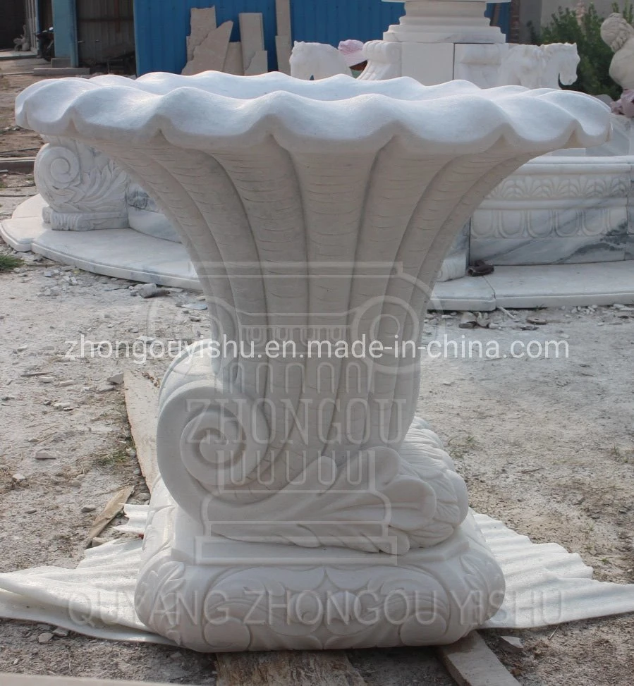 Granite Stone Marble Garden Shell Water Fountain