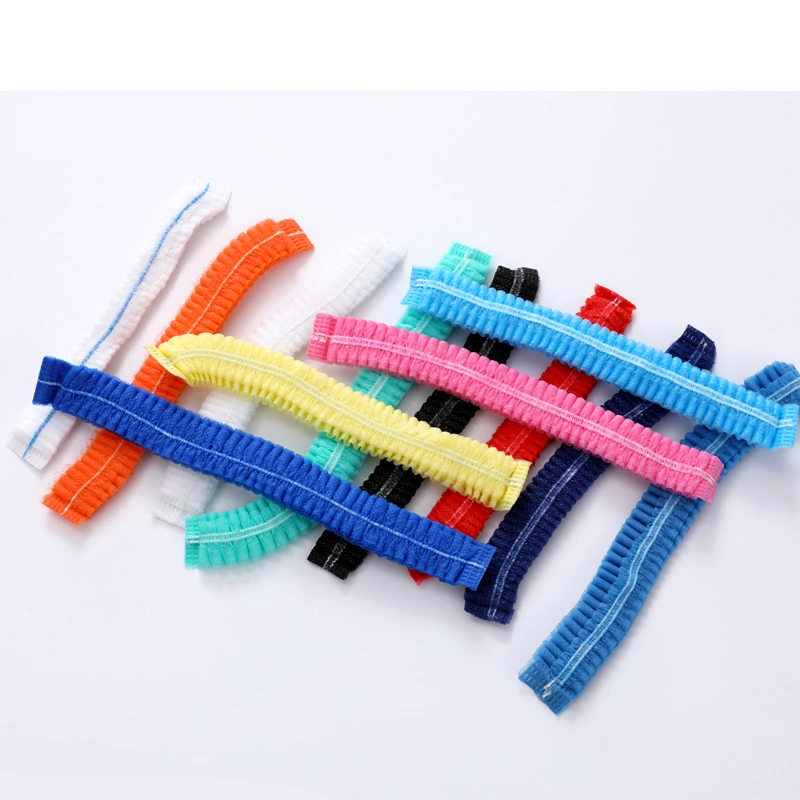 Hot Products Blue Non Woven Medical Disposable Clip Cap