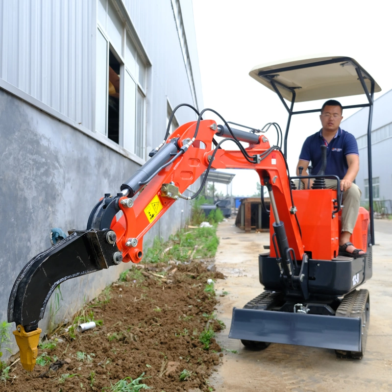 CE EPA Mini Digger 1000kg Bagger miniexcavadora miniexcavadora de 1 tonelada los precios bajos que SD para la venta con el accesorio