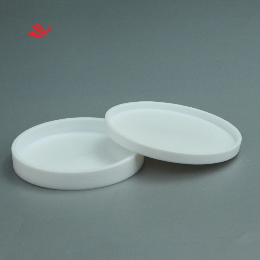 Petri Dishes 100mm White PTFE Reusable Shallow Cylindrical Containers