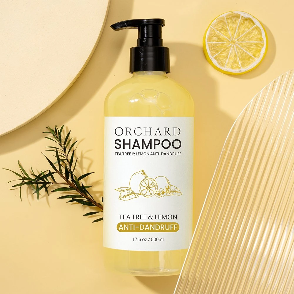 New Arrvial Long-Lasting Oil Control Tea Tree & Lemon Anti-Dandruff Shampoo