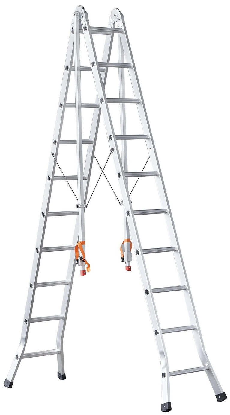 Multi-Leg Joint Safety Ladder That Won't Roll Over