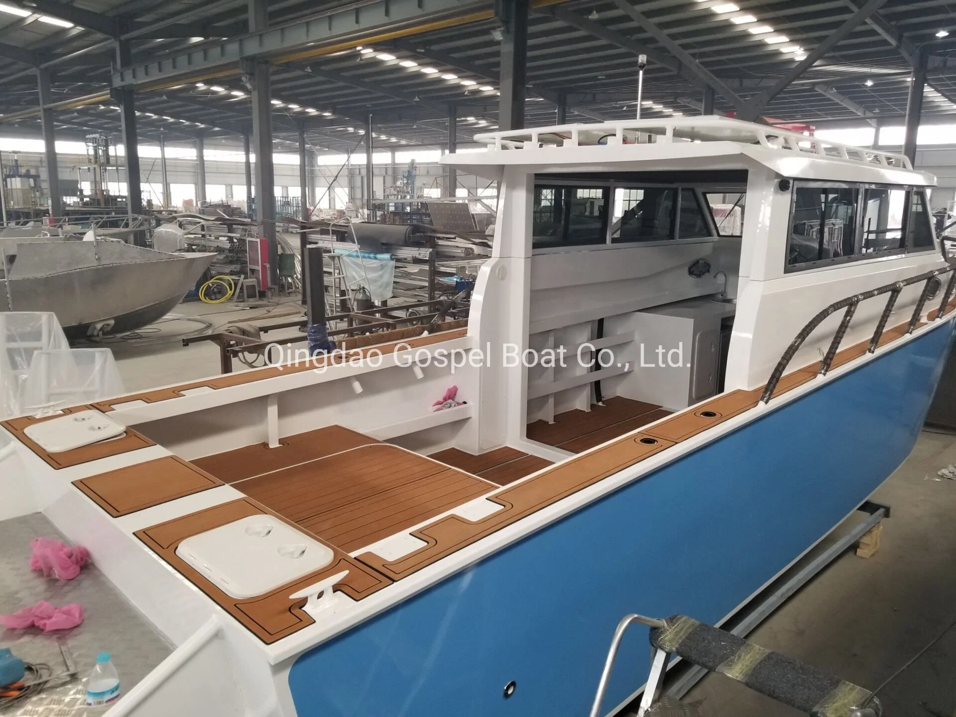 30FT Aluminum Cabin Model Fishing Boat/ Inboard Diesel Fishing Boats