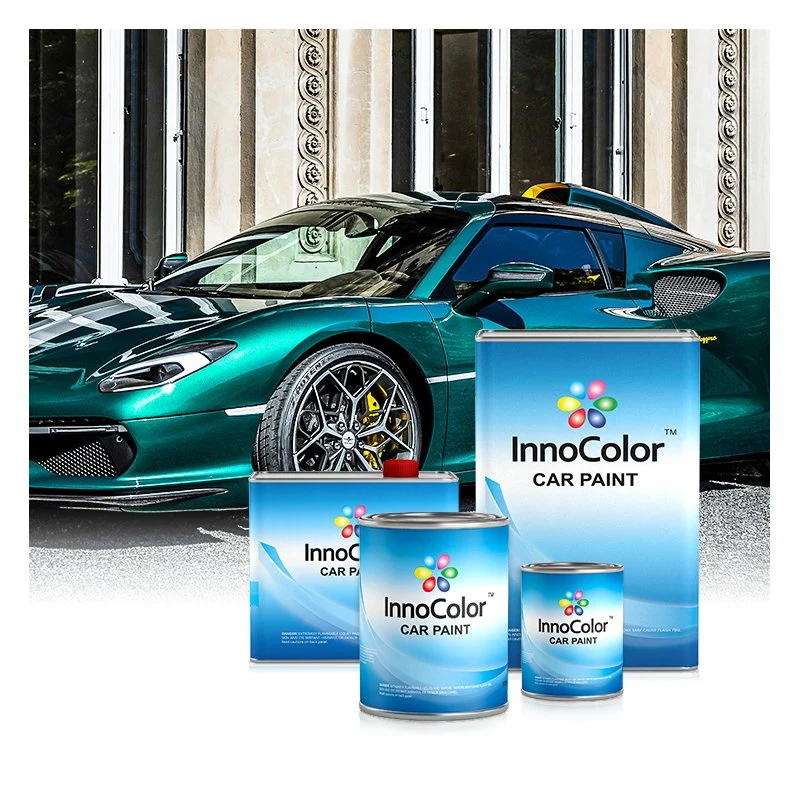 Innocolor Auto Body Car Paint 1K Basecoat Pearl Colors Crystal Coating Automotive Spray Metallic Silver Car Paint