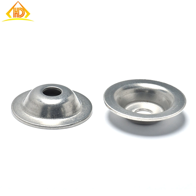 SS304 SS316 Stainless Steel Hollow Bowl Shaped Fish Eye Concave Convex Countersunk Cup Washer for Cable Reels