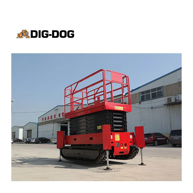 Factory Direct Sale All Terrain Tracked Crawler Scissor Lift