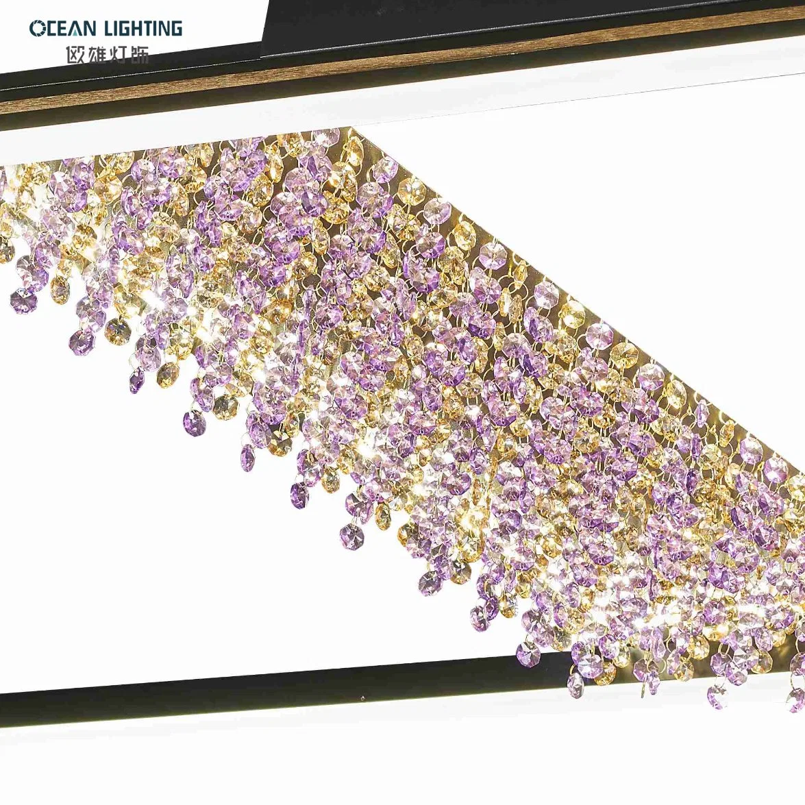 Ocean Lamp High quality/High cost performance  Nordic Decorative Modern LED Crystal Ceiling Light