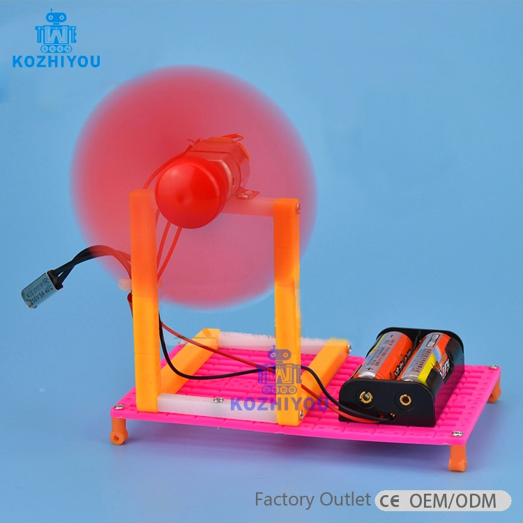 Stem Toy Temperature Control Fan Science Educational Toys Small Production