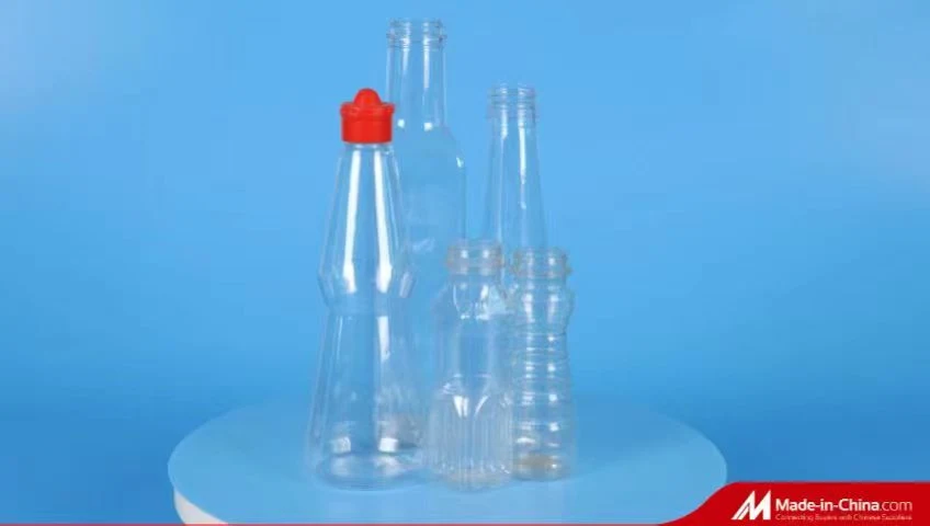 Transparent Empty Container Clear Plastic Packaging Medicine Capsule Pill Bottles