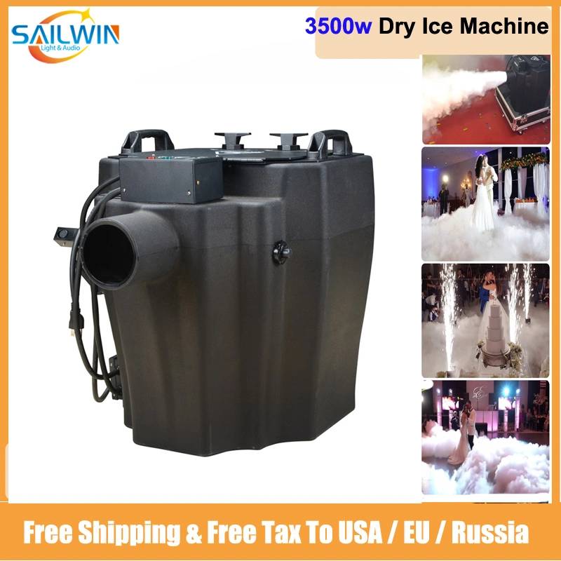 3500W DMX Dry Ice Fog Machine 6000W Low Lying Ground Smoke Machine Stage Effect Equipment