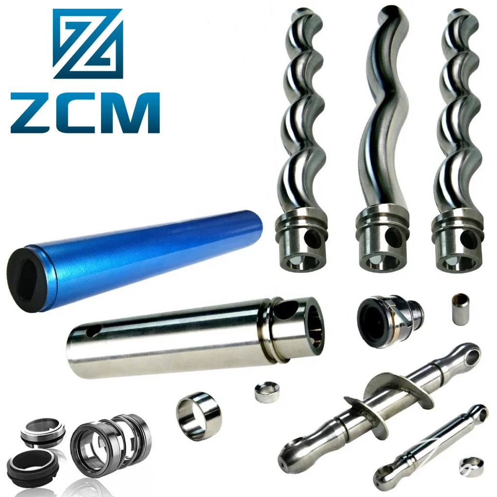 Shenzhen Custom Automobile/Audio/Elecrtonics/Machine Motor Part Machining CNC Metal Stainless Steel Screw Pump Rotor Cavity Pump Rotor Eccentric Screw Pump Stat